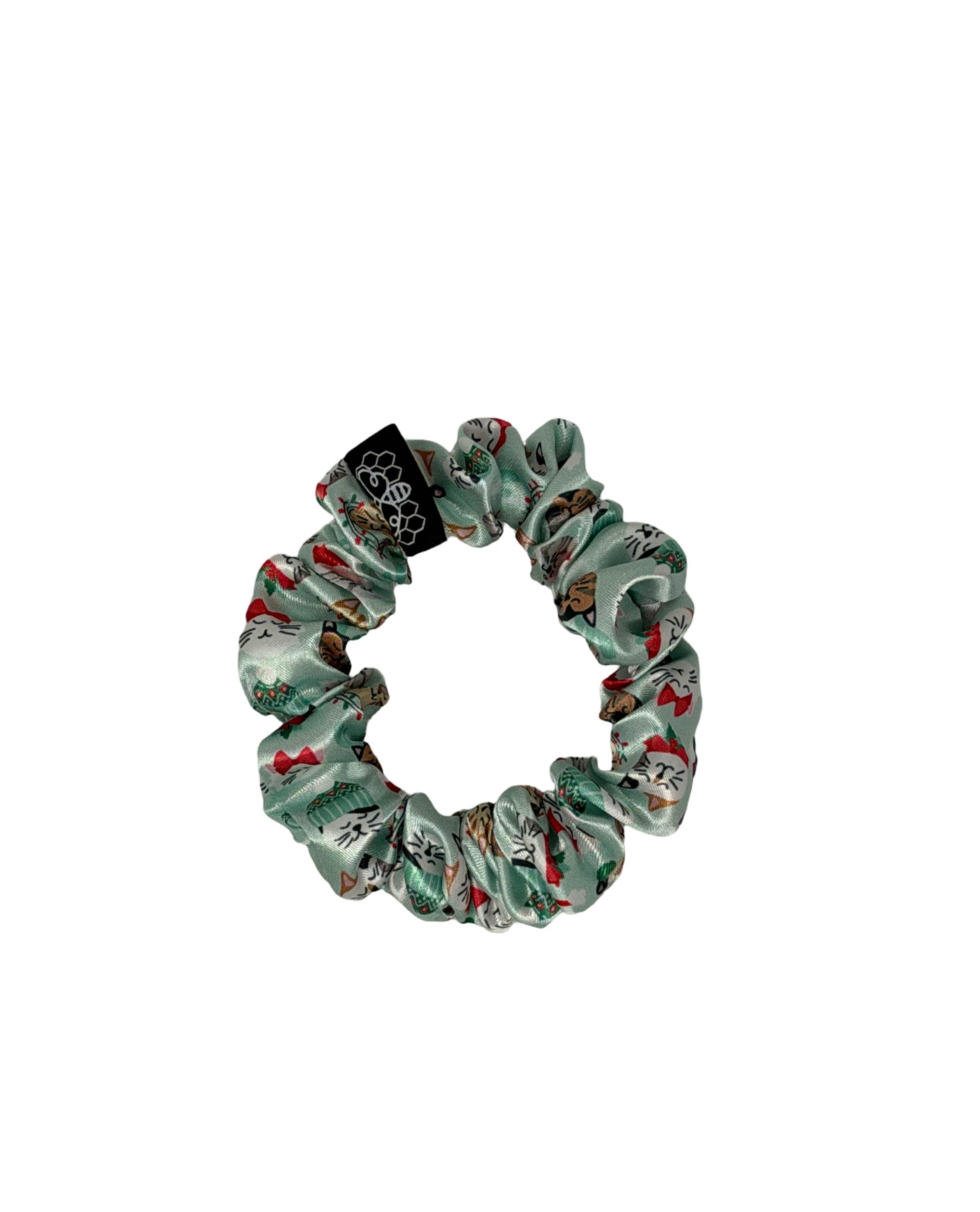Christmas Cats Satin Slim