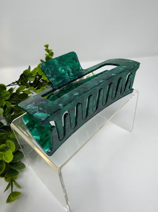 Emerald XL Claw Clip