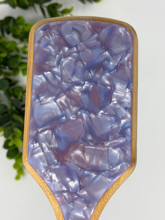 Lavender Boar Bristle Hair Brush