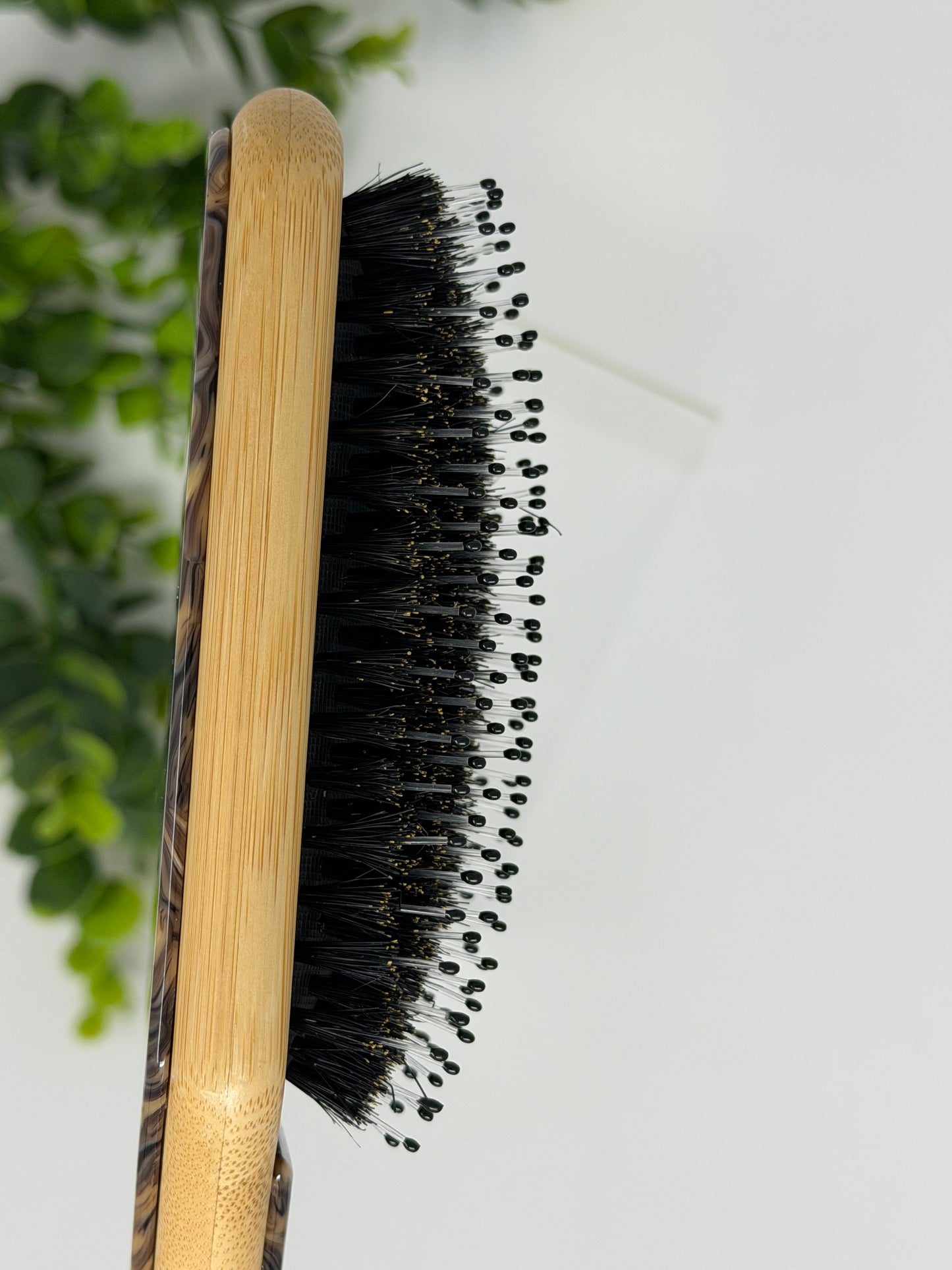 Latte Boar Bristle Hair Brush
