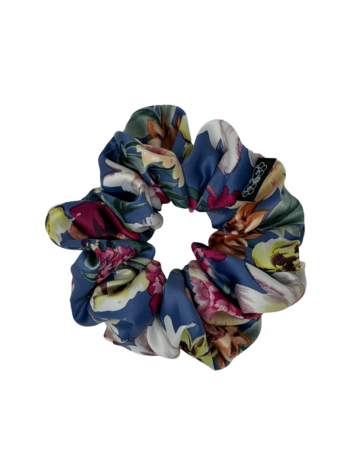 Azure Blossom Satin