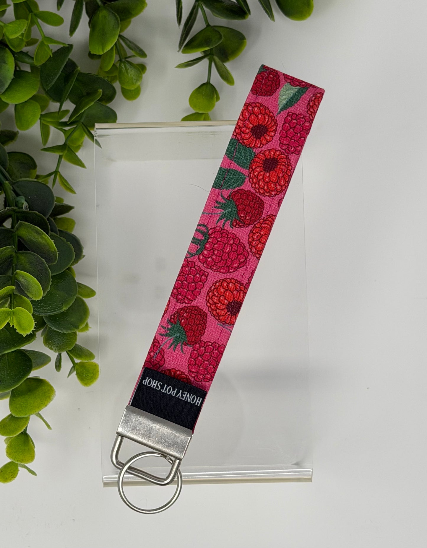 Raspberry Keychain Lanyard