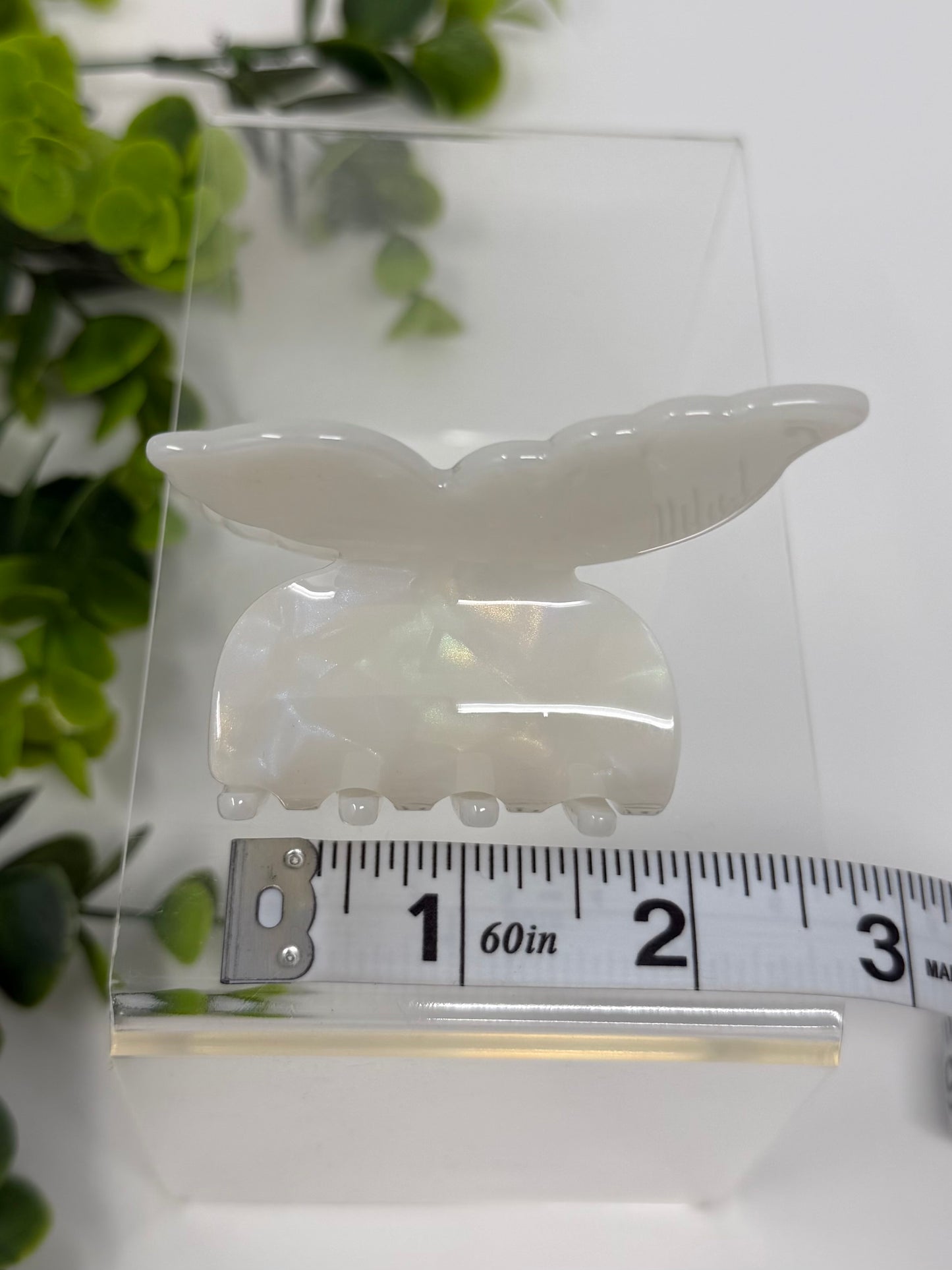 Moonstone Luxury Butterfly Claw Clip