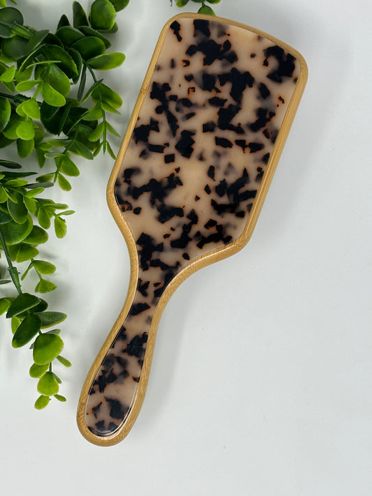 Tortoise Boar Bristle Hair Brush