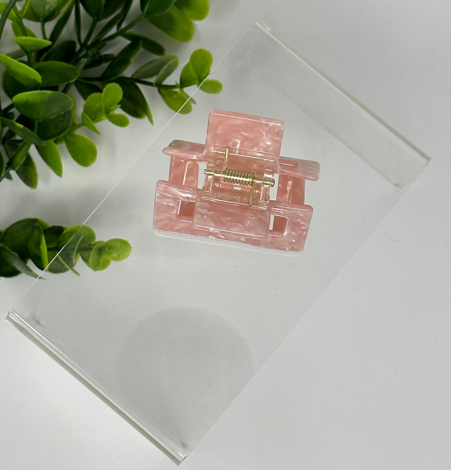 Blush Luxury Claw Clip