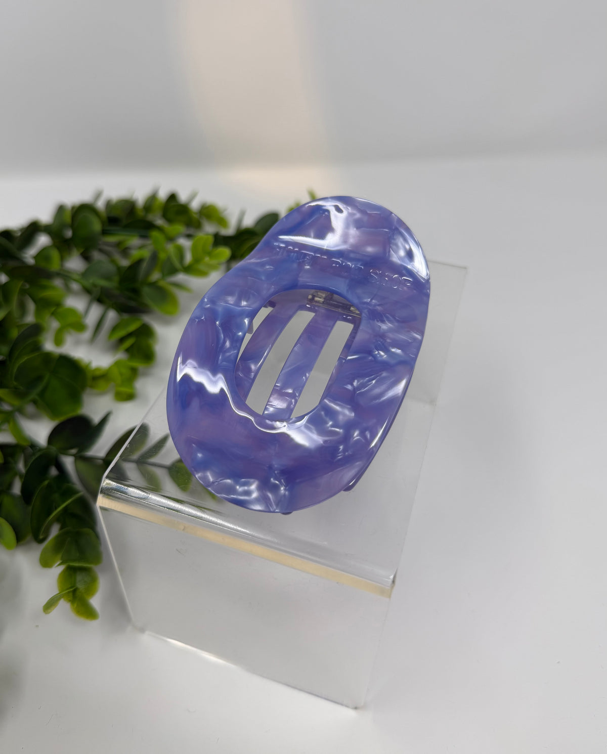 Lavender Flat Luxury Claw Clip