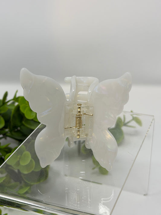 Moonstone Luxury Butterfly Claw Clip