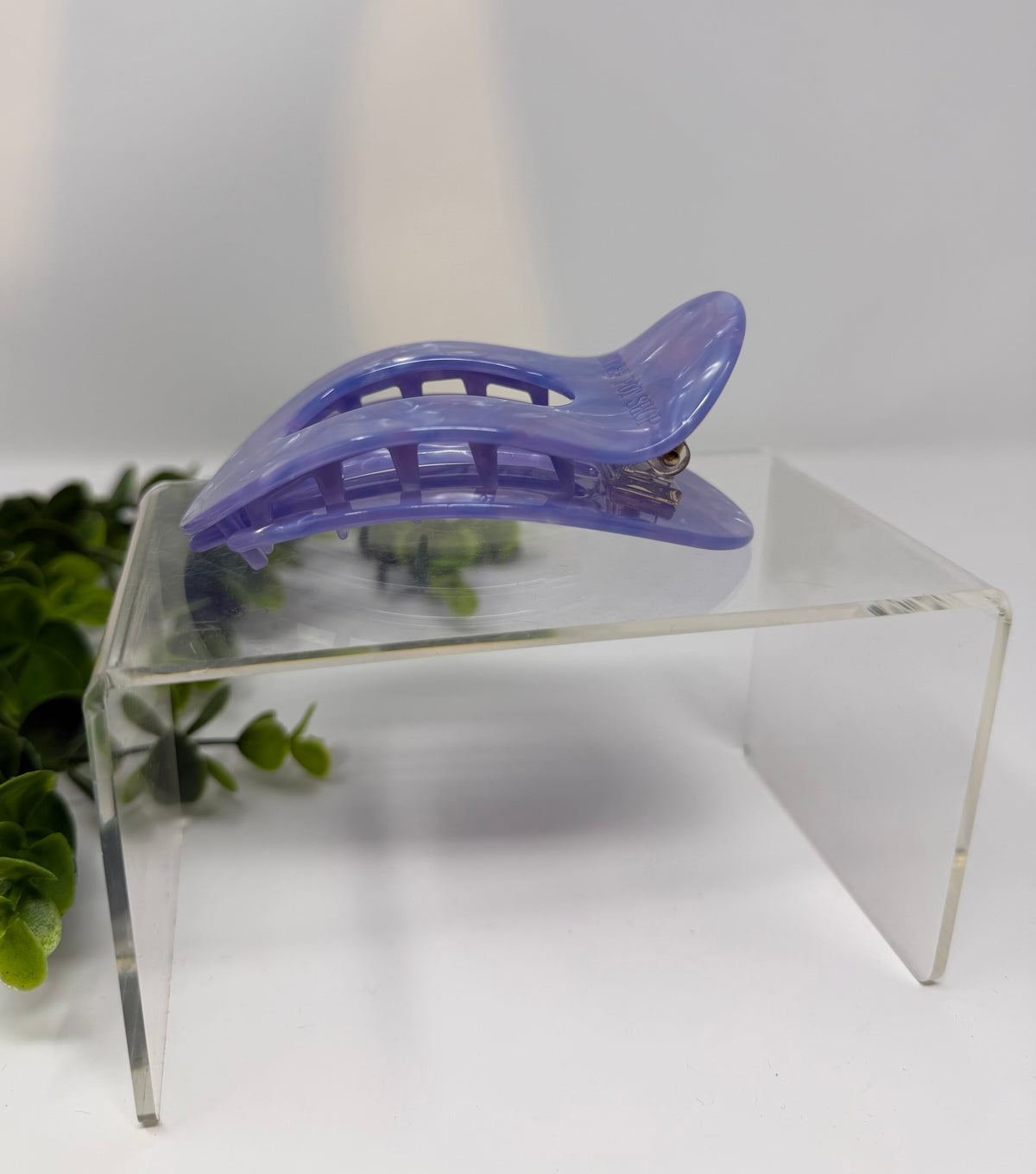 Lavender Flat Luxury Claw Clip