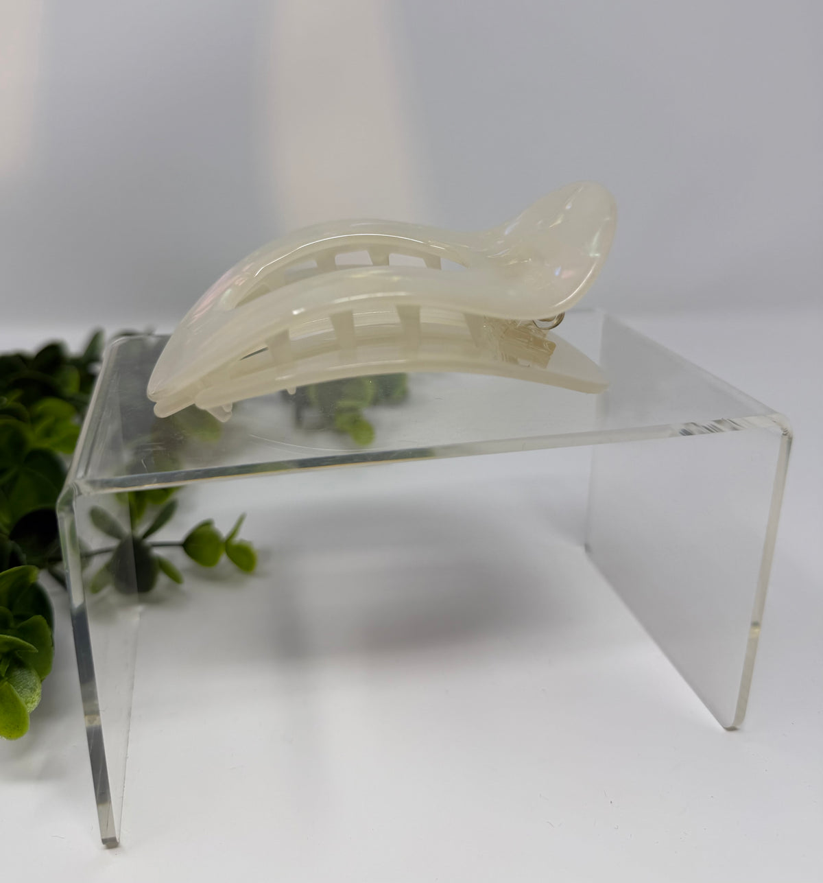 Moonstone Flat Luxury Claw Clip