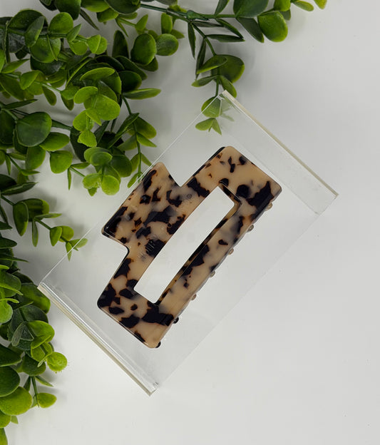 Tortoise Luxury Claw Clip