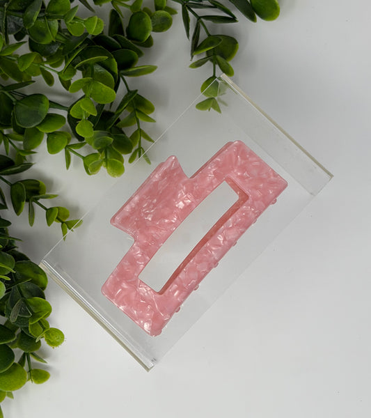 Blush Luxury Claw Clip