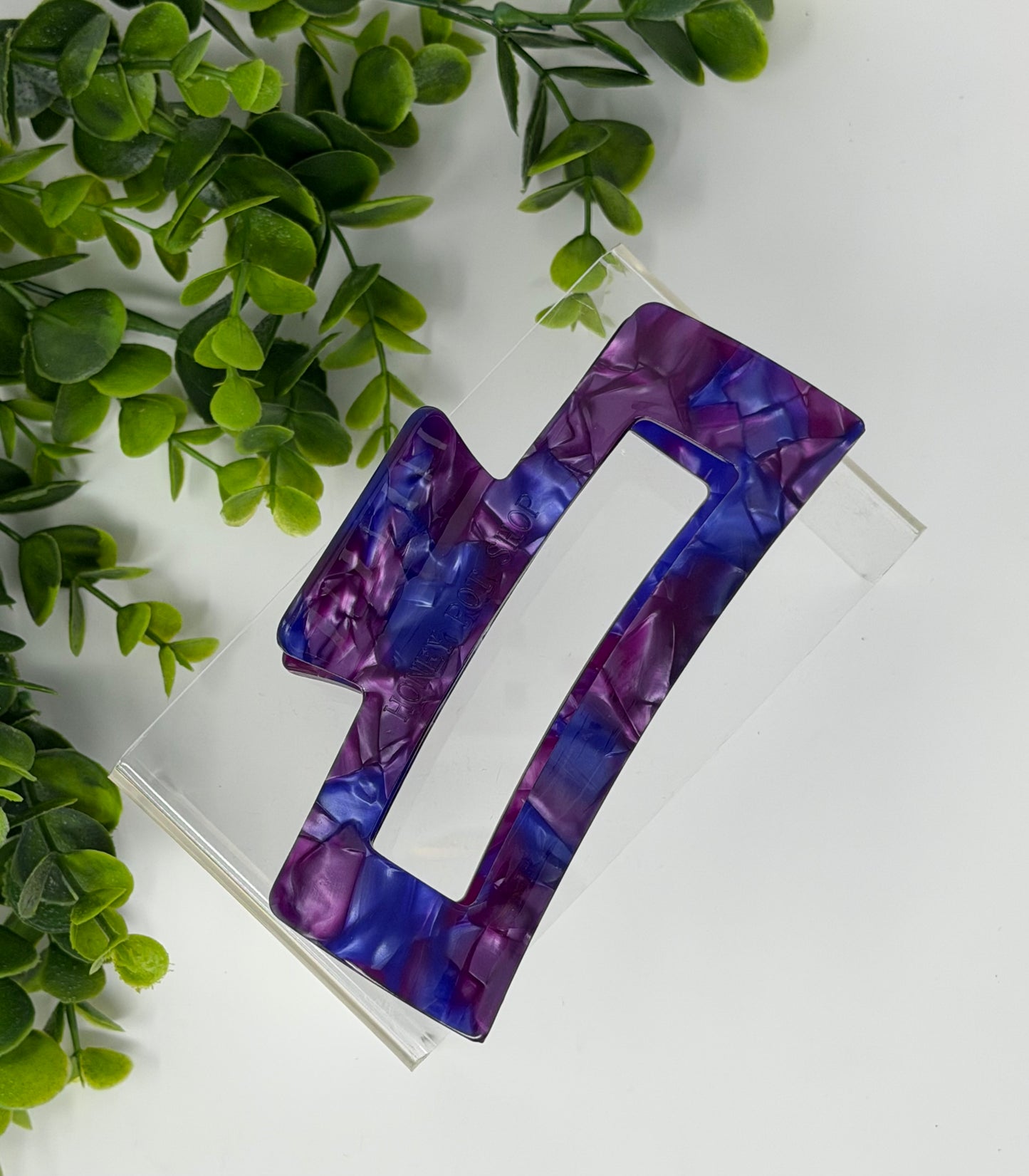 Sugar Plum XL Luxury Claw Clip