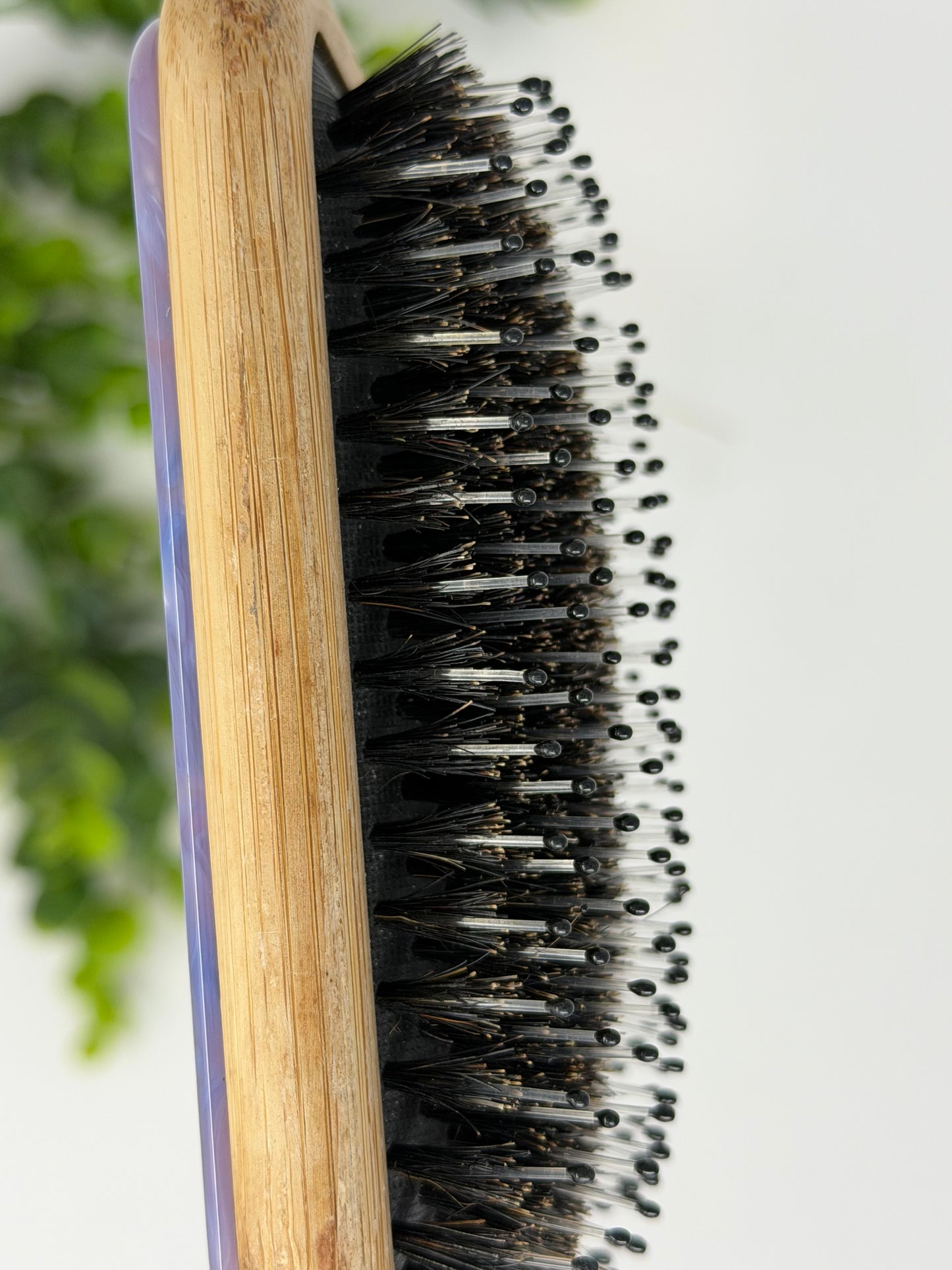 Lavender Boar Bristle Hair Brush