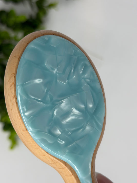 Mini Ocean Pearl Boar Bristle Hair Brush