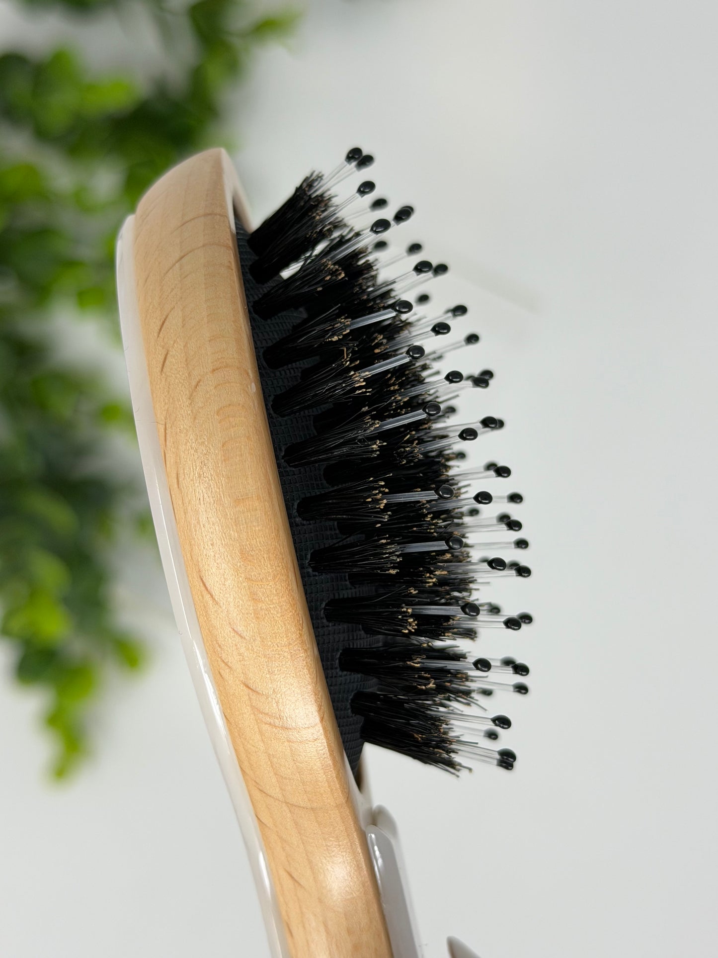 Mini Moonstone Boar Bristle Hair Brush