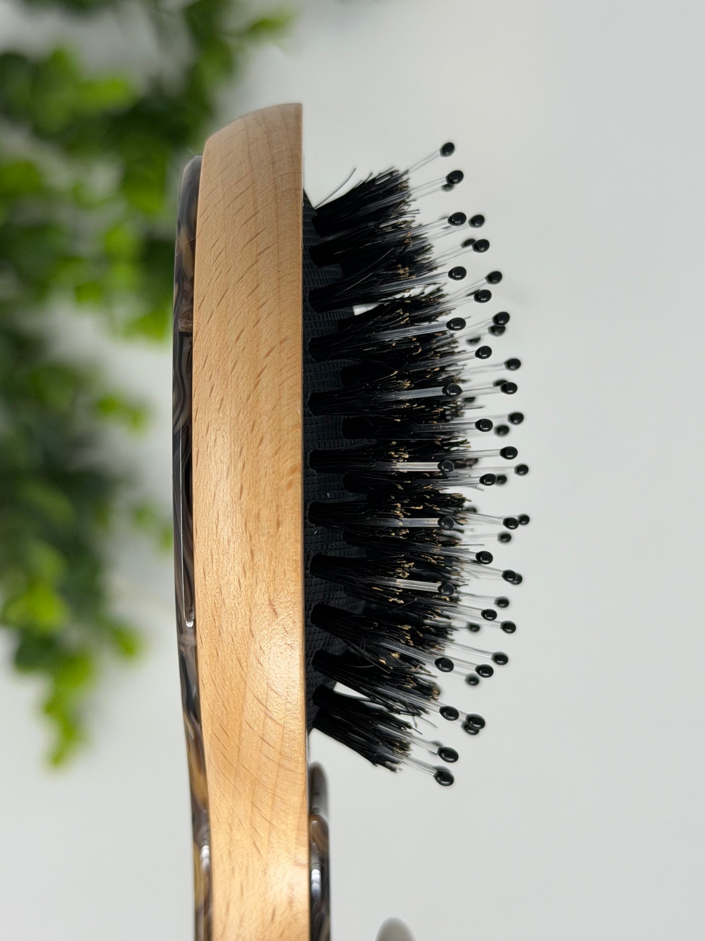 Mini Latte Boar Bristle Hair Brush