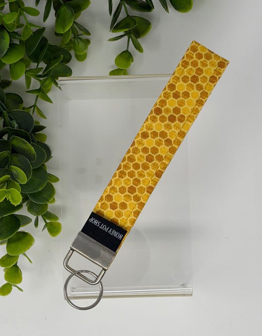 Honeycomb Keychain Lanyard