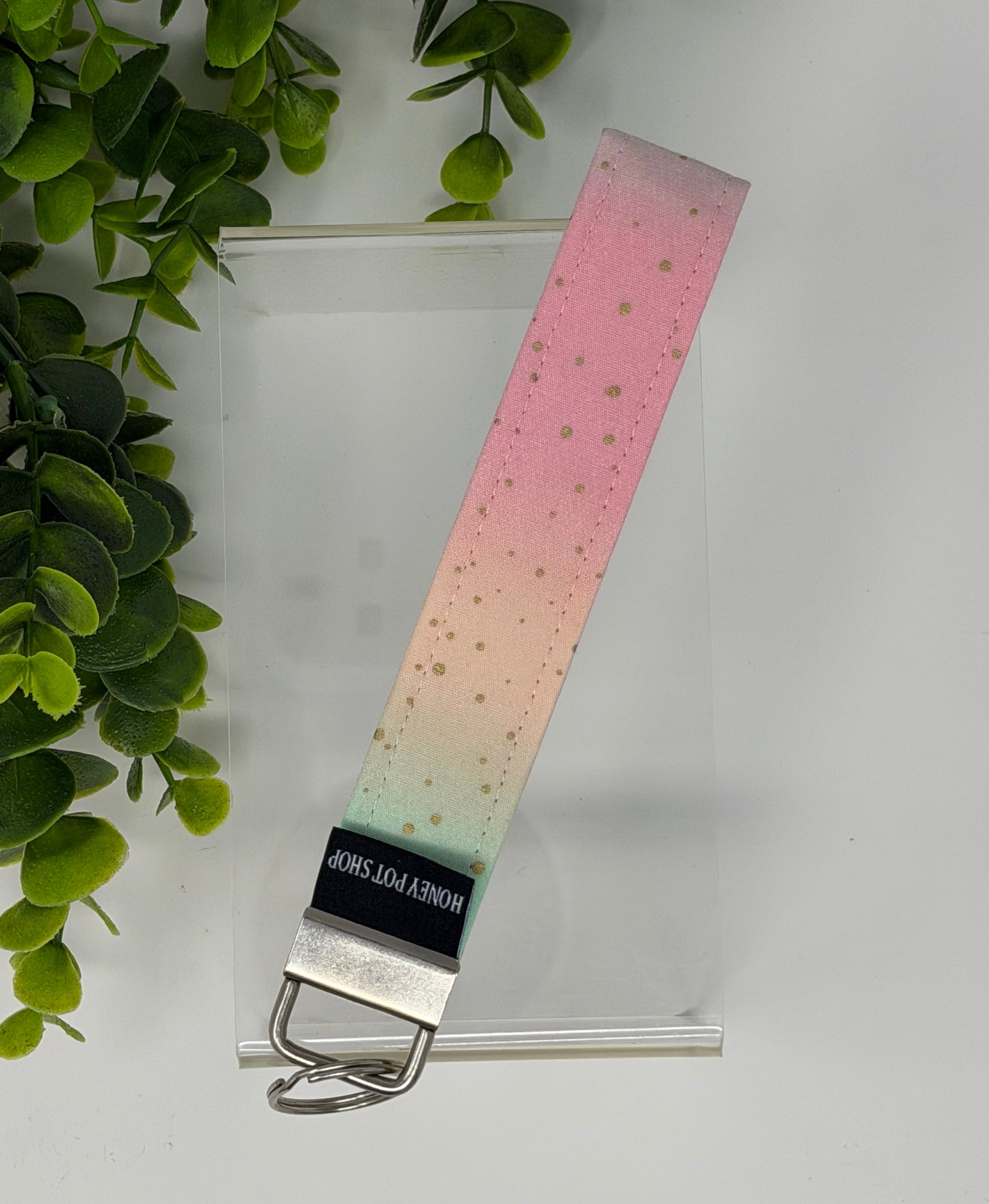Cotton Candy Keychain Lanyard