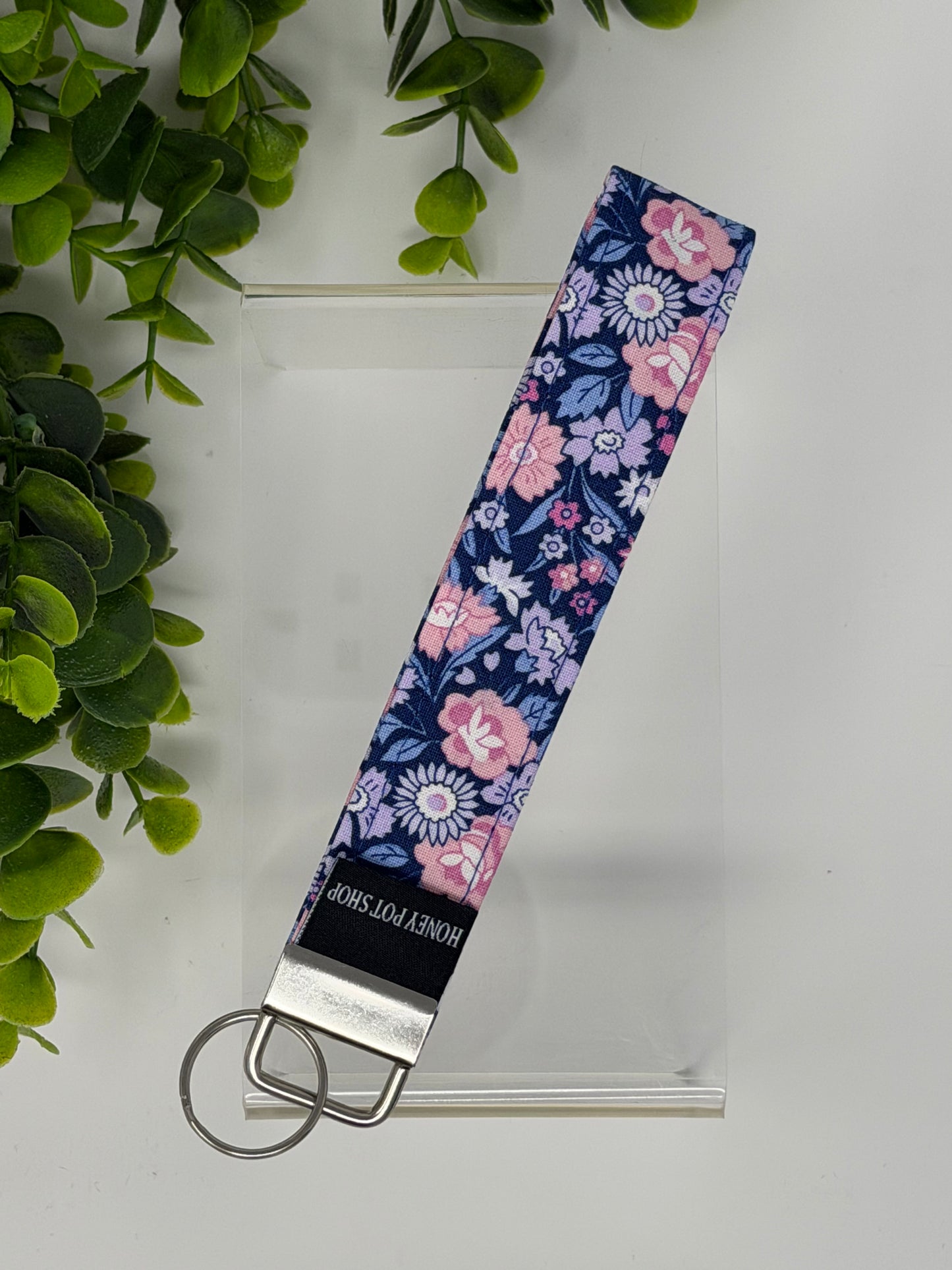 Florals Keychain Lanyard