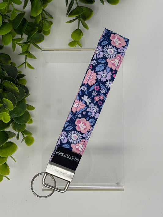 Florals Keychain Lanyard