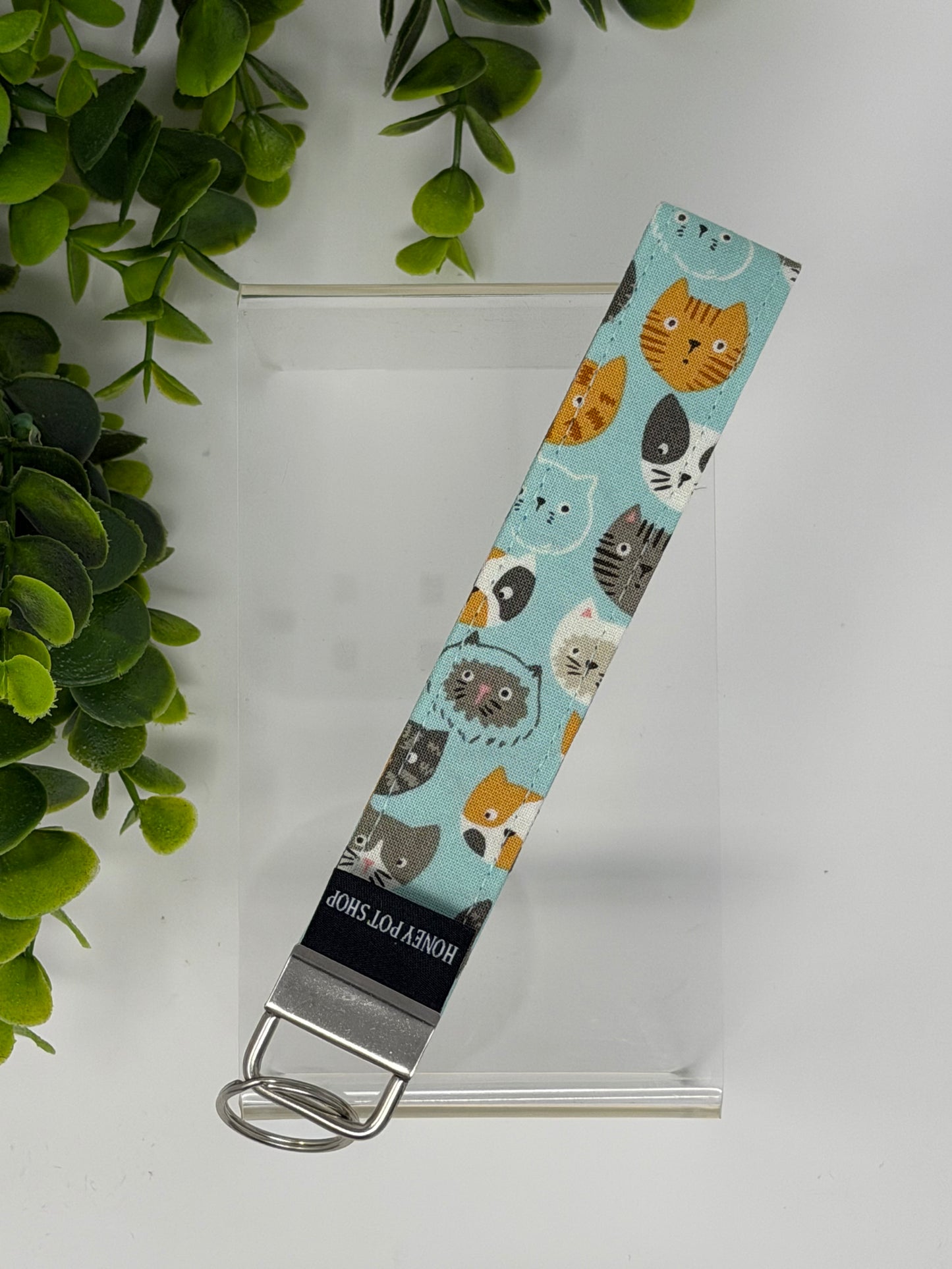 Kitties Keychain Lanyard