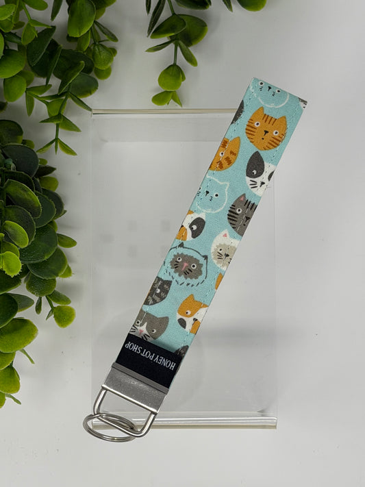 Kitties Keychain Lanyard
