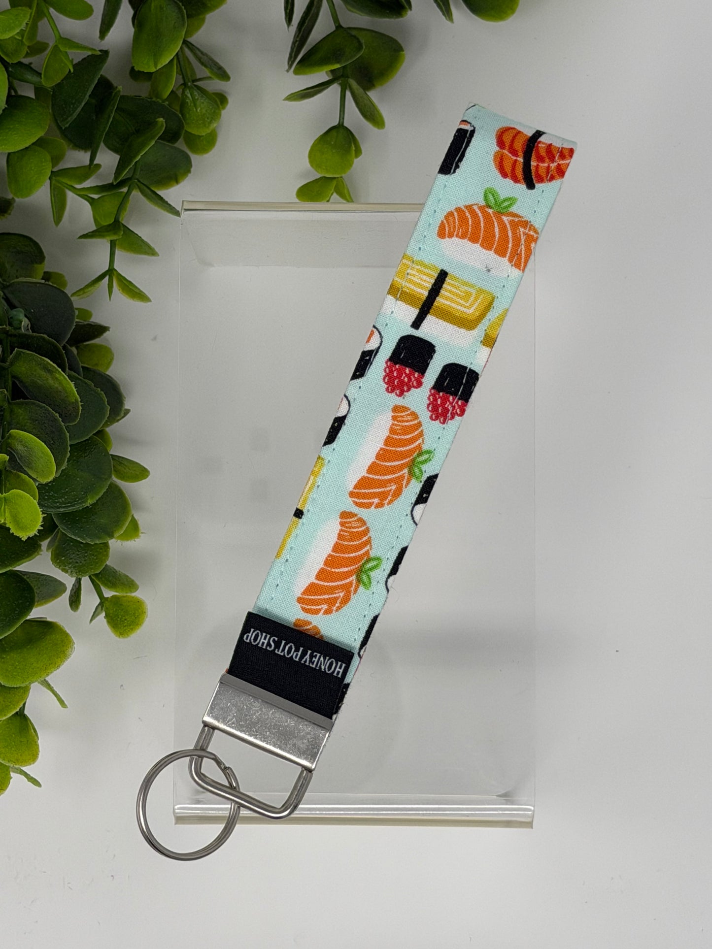 Sushi Keychain Lanyard