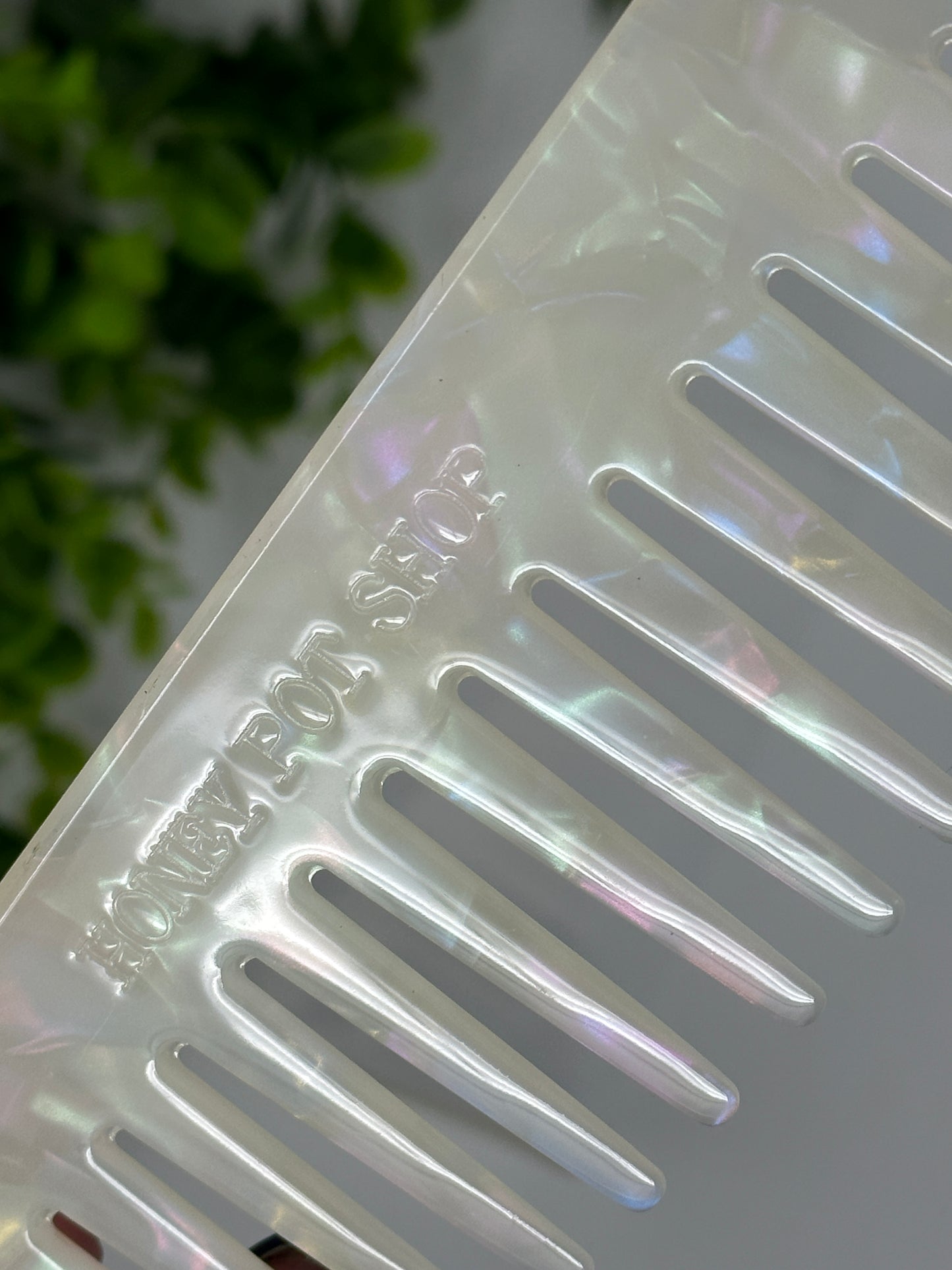 Moonstone Hair Comb
