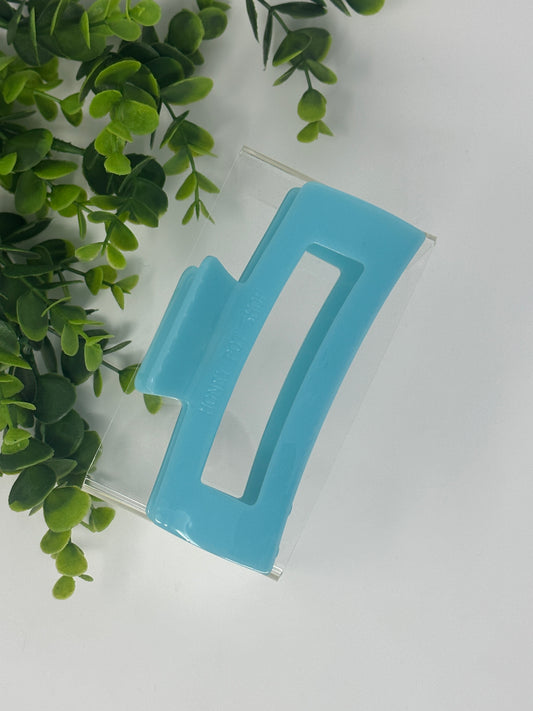 Sky Blue XL Claw Clip