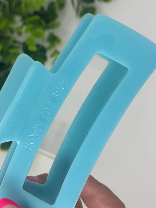 Sky Blue XL Claw Clip