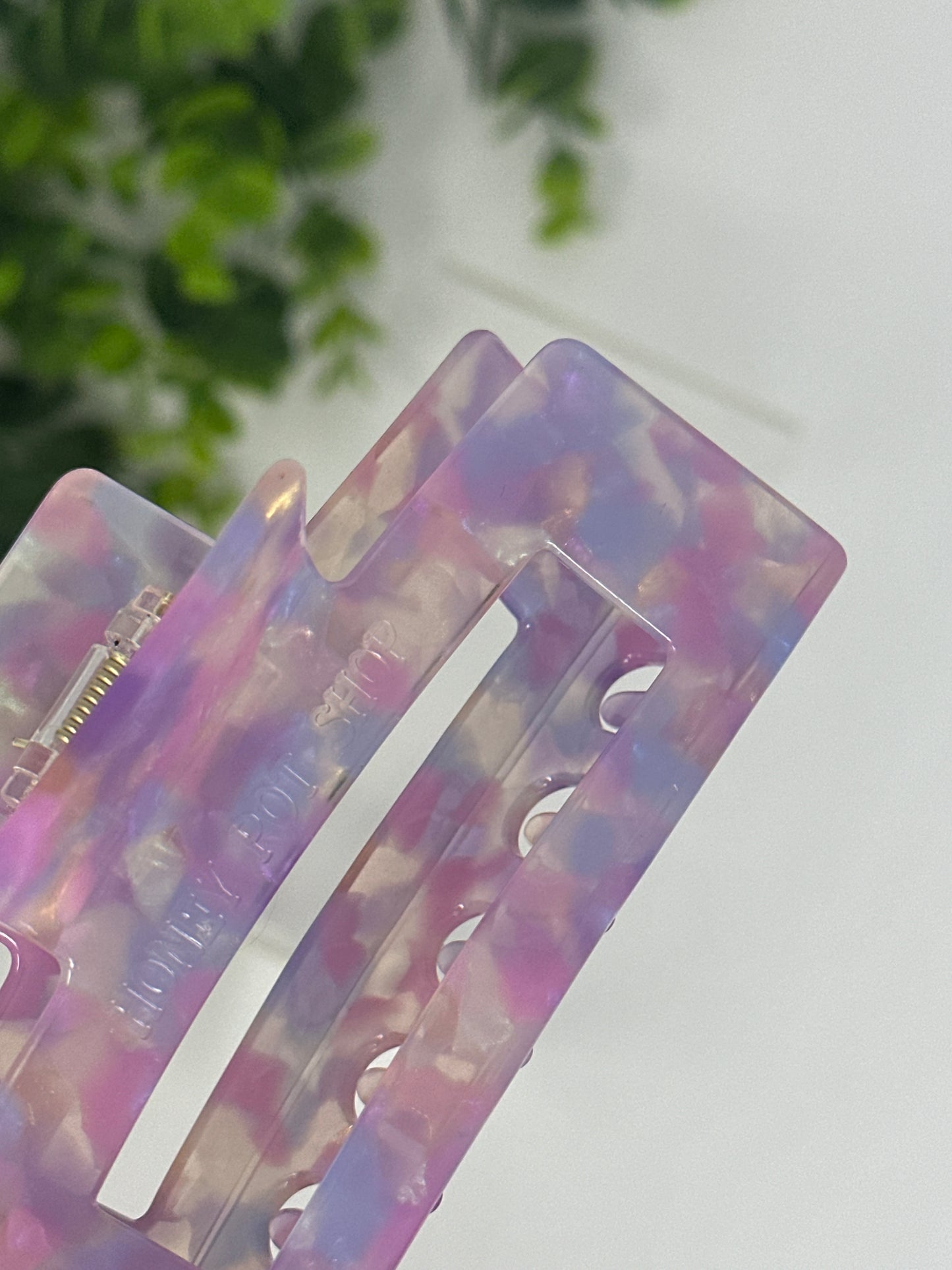 Cotton Candy Claw Clip