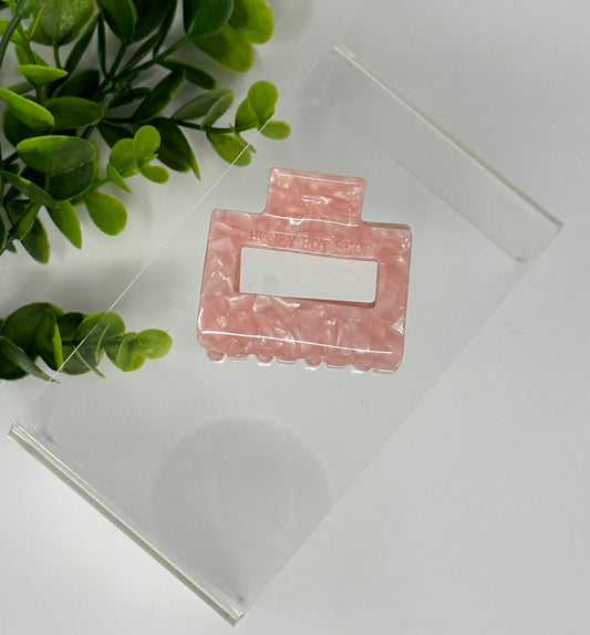Blush Luxury Claw Clip