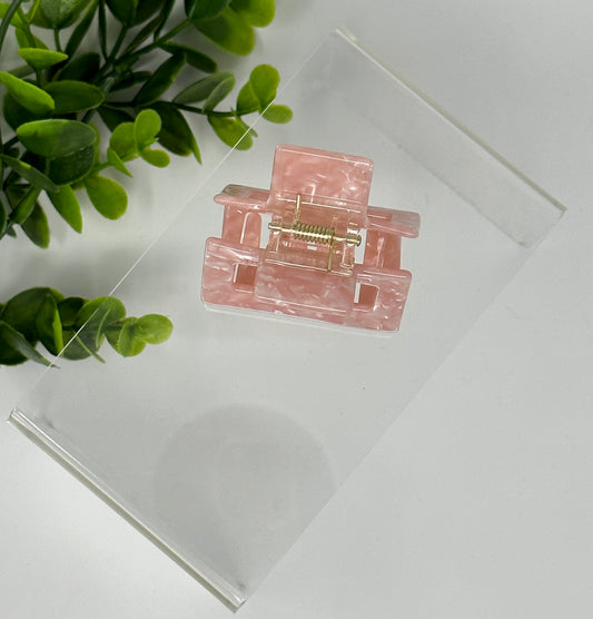 Blush Luxury Claw Clip